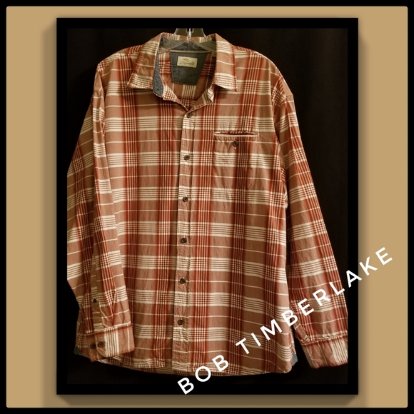 Bob Timberlake Other - Bob Timberlake*Men's Red Plaid Shirt